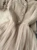 Vestido de dos piezas SINGREINY Moda Mujer OL Retro Conjuntos Senior Short Cardigan CoatsCamis Malla Faldas largas Streetwear Invierno Trajes de dos piezas 230403