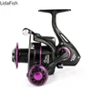 Baitcasting Reels lidafish est 5.0 1 4.7 1 Dönen makara 1000-6000 alüminyum makarayı maksimum sürükleme 10kg sazan balıkçılık makaraları tuzlu su balıkçılığı bobini 230403