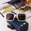 Sunglasses Designer New Large Square Polarized Street Photo Women's Tidal Straight YLDZ