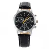 Montre-bracelets 2023 Men de montres Sport Leather Band Quartz Watch Mens Relogio masculino Mannen Horloge Dropshiping