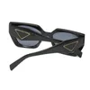 패션 디자이너 PPDDA 선글라스 클래식 안경 고글 옥외 해변 태양 안경 남자 여자 선택적 삼각형 서명 750