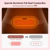 Otros artículos de belleza para la salud Almohadilla térmica menstrual Cinturón cálido inteligente Alivio Dolor de cintura Útero Vibrante Masajeador abdominal Dispositivo eléctrico 231102