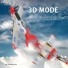 ElectricRC Aircraft XK A280 RC Plane 2.4G 4CH 3D6G Mode Aircraft P51 Fighter Simulator with LED Searchlight RC Airplane Toys for Children Adults 231102