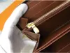 new fashion Designer Wallet M2005 Leather Wallet Women Zipper Long Card Holders Coin Purses Woman Shows Exotic Clutch Wallets With box