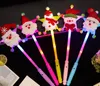 LED Christmas Glow stick Light Sticks Concert Glow Sticks Colorful Plastic Flash Lights Cheer Electronic Magic Wand