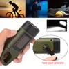 Flashlights Torches LED Hand Crank Solar Powered Rechargeable Survival Gear Self Charging Torch Dynamo For Fishing Boating Hiking