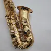 Jupiter Jas-767GL Alto Eb Tune Saxophone Ny ankomst Mässing Gold Lacquer Music Instrument E-Bat Sax med falltillbehör