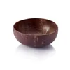 Bowls Coconut Shell Bowl Fruit Salad Rice Holder Home Restaurant Using Tableware Accessory Natural Kitchen Utensil