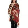 Schals drucken Retro-Boho-türkischer Kelim-Navaho-Gewebe, gewebter Textilschal, Winter-Herbst-warmer persischer Stammes-ethnischer Kunstschal, Tücher