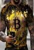 T-shirts pour hommes T-shirt Crypto Trading Traders Gold Coin Cotton Shirts4529780