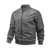 Męskie kurtki wojskowe Slim Bomber Autumn Winter Men Mężczyznę MA 1 Pilot Air Jacki i płaszcz mężczyzn 230331