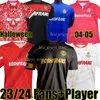 23/24 Toluca Halloween Maglie da calcio 2023 2024 Liga MX Fan Player Versione M. Araujo J. Angulo Baeza Venegas Men Kit Kit Shirt da calcio Retro Football 2004 05 Home