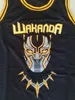 Filmbasketbal 2 Hillmoager Erik Killmonger Jerseys Wakanda Black Panther 1 Tchalla College Ademboere universiteitsteamkleur voor sportfans Pure katoenen shirt