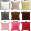 Pillow 40x40cm Soft Suede Fabric Pillowcase Car Office Living Room Sofa Cover Decorative Home Decor Accessories