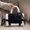 Borse a tracolla Borse Moda Borsa a tracolla da donna Divano in pelle Borsa a tracolla da donna Borsa invernale da donna Moda Borse quadrate in cashmerestylishyslbags