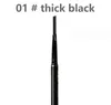 Ögonbrynspennor dubbelhuvud Automatisk rotationstriangel Eyebrow Pencil Natural Fiber Eyebrow Holding Makeup, Healthy Beauty Waterproof