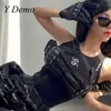 Kadın Tankları Camis y Demo Techwear Punk Moto Biker Eldiven Boncuk Zincirleri Kadınlar İçin Ayarlanabilir Göğüs Yeleği Camisole Street Giydirme 230331