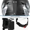 Skibril BATFOX Lichte skihelm met veiligheid Integraal gevormde snowboardhelm Motorskiën Sneeuwman Heren Dames Kind Kinderen 231102