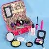 Beauty Fashion Kids Toys Simulation Cosmetics Set Pretence Makeup Girls Play House Make Up Education for Fun Game 231110