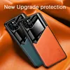 Obudowa na iPhone 15 13 11 12 14 Pro Max Mini Case Zroteve PU skórzany samochód magnetyczny twardy okładka komputerowa xr xs Max dla iPhone'a 8 7 6 s