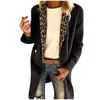 Giacche da donna invernali per donna 2023 cappotto a maniche lunghe con cuciture leopardate giacca cardigan taglie forti recensioni coreane molti vestiti