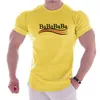 Heren T-shirt Fitness Training Muscle Fashion Street Style Paris Wave Hoogelastisch Sneldrogend T-shirt met korte mouwen