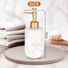 Bottiglie di stoccaggio 2023 -300ML Ceramica Emulsione Dispenser di sapone liquido in lattice creativo Set da bagno Decorazione domestica