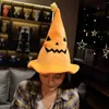 Halloween-hoed Interactief ontwerp Duurzaam en herbruikbaar Elektrisch pluchen schommelhoed met lichte muziek Feest voor vakantie 230920