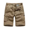 Herren-Shorts Lässige Herren-Shorts Atmungsaktive Sommer-Jogging-Shorts Herren-Militär-Cargo-Taktik-Shorts Herrenmode-Baumwoll-Baggy-Shorts 230403