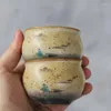 Cups Saucers Luwu Ceramic Teacup Handmade kinesisk te kopp 100 ml