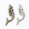 Arts And Crafts 80Pcs 34X12Mm Vintage Bronze Antique Sier Color Mermaid Charms Metal Alloy Pendant For Bracelet Earring Necklace Diy Dhtl8