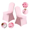Table Cloth 28 Colours Chair Cover Spandex Wedding China Universal Lycra Stretch Elastic Party El Banquet Dining Kitchen Washable Thick