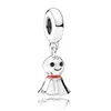 Pietre preziose sciolte Originale smalto rosso asiatico Sunny Doll Castle Statua di ciondolo Perlina adatta braccialetto europeo Ciondolo in argento sterling 925