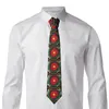 Kowądy niestandardowe meksykańskie hiszpańskie hafty krawat dla mężczyzn formalne tradycyjne tekstylne jedwabne krawat ślubny