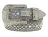 Cintura di alta moda Simon Belts per uomo Donna Cintura con diamanti lucenti Nero su nero Blu bianco multicolore con strass scintillanti come regalo6480136