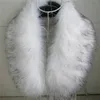 Luxe Sjaals Winter Nepbont Sjaal Voor Dames Warmte Mode Sjaal Jas Kap Decoratie 231103