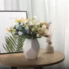 Decorative Flowers 1 Pc Artificial Fake Flower Rose Bouquet Home Decortion Party Christmas Livingroom Office Wedding Accessories