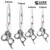 Scissors Shears HighQuality Hair 556775 89 Inch Salon Personalized Thin Made Of 440c Barber 231102