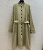 Trench Coats Femininos 2023 Primavera Largo Estilo Casual