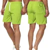 Męskie szorty mężczyźni sznurki krótkie spodnie Szybkie suche spusty na plaży zwykłe sportowe stroje kąpielowe surfingowe odzież plażowa