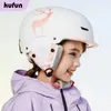 Skibrille Kufun Skihelm Schneesport Snowboard Skifahren Skateboard Skaten Niedliches Tier Damen Herren Erwachsene Kinder Winter Sicherheit Kinder 231102