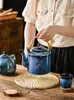 Бутылки с водой, креативная печь для заваривания чайника, керамический чайник, товары для дома, ретро горшок для здоровья