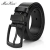 Bälten Maikun Men's Vintage Casual Belt Black Pin Buckle Student Versatile Leather Wide Belt 231102