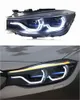 Faro diurno a LED per auto per BMW Serie 3 GT 2013-2019 Gruppo faro abbagliante