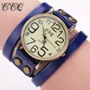 Relógios femininos CCQ Brand Fashion Fashion Vintage Cow Leather Watches Women Dress Vestor Wristwatch Quartz Watch Relogio feminino 230403