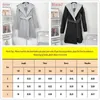 Dames Bovenkleding Wol Parka's Mode Jas Psychic Elements Overjas Dames Casual Dameskleding 9-ColorCasual Mode Veelzijdige Stijl 2024