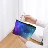 Cosmetische tassen De Galaxy Trapeziumvormige draagbare make-up Dagelijkse opbergtas Etui voor reistoiletartikelen Sieraden