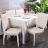 Table Cloth Luxury Embroidery Lace Tablecloth Rectangle Round Cover Flower Elegant Hollow Out Dining Flag Towels