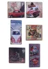 Cały vintage metalowy znak blaszany motocykl i klasyczne samochody Poster Poster Pub Club Tawerna Tawerna Garaż wystrój domu 6 Style 1PC9975272