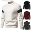 Pulls pour hommes 5 styles 2023 Automne et hiver Nouveaux pulls pour hommes Pulls élastiques chauds et respectueux de la peau Pull en tricot Q231103